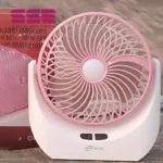 Table Fan with LED Light - Image 4